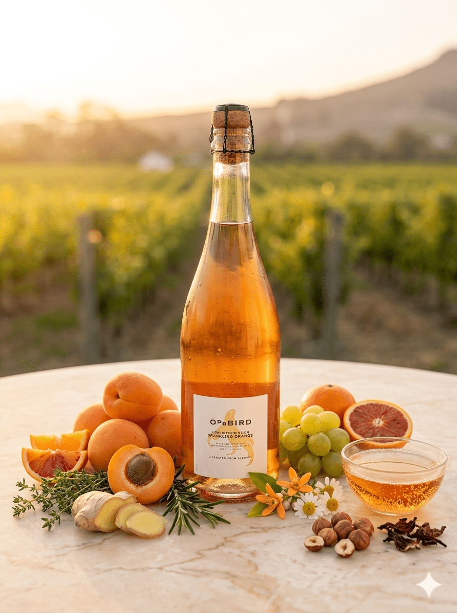 Oddbird Low Intervention Sparkling Orange No. 1 - 0.0% - Alcfree.ch