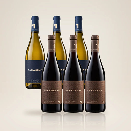 Paragraph 6-Bottle Pack - Chardonnay & Tempranillo - Alcohol-Free - Alcfree.ch
