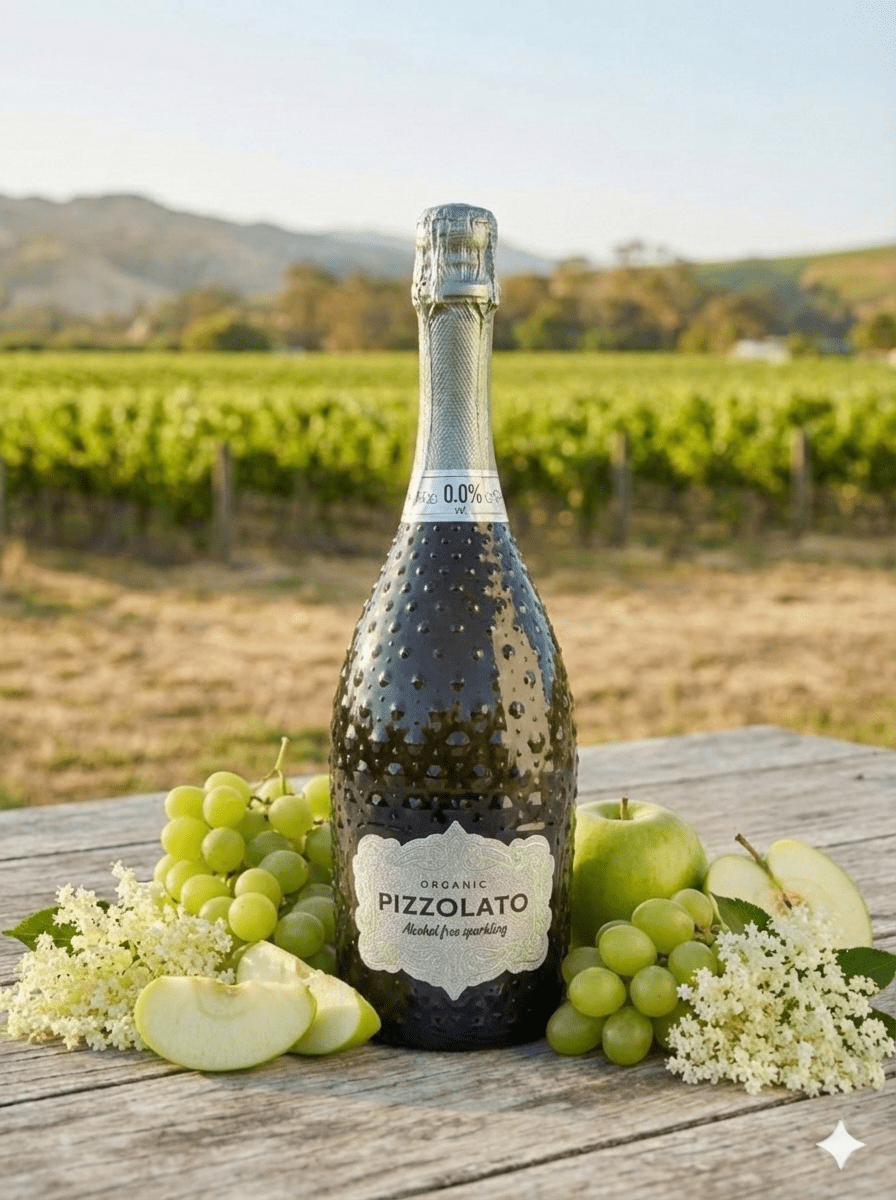 Pizzolato organic - Alcohol free sparkling - Alcohol - Free - Alcfree.ch