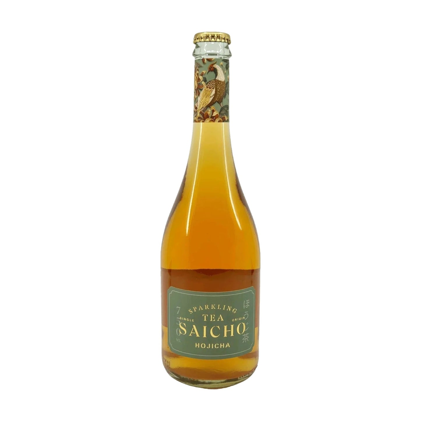 Saicho Hojicha Sparkling Tea - Alcfree.ch