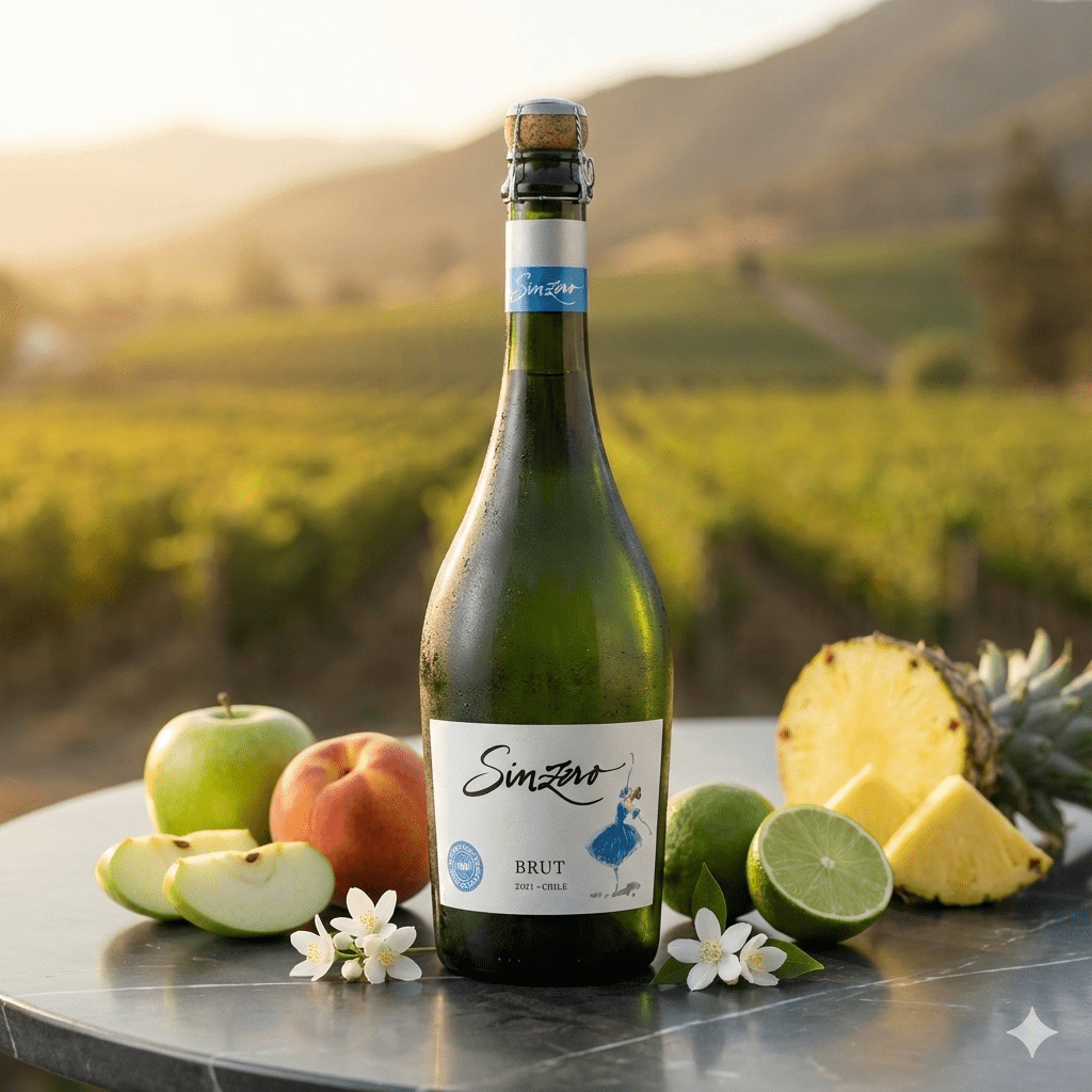 SinZero - Sparkling Brut - Alcohol - Free - Alcfree.ch