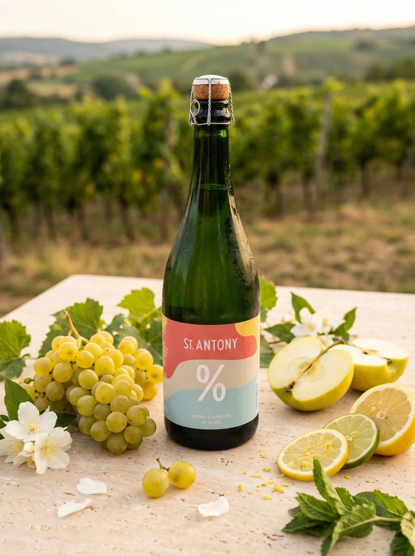 St. Antony - % Riesling Sekt - Alcohol-Free - Alcfree.ch