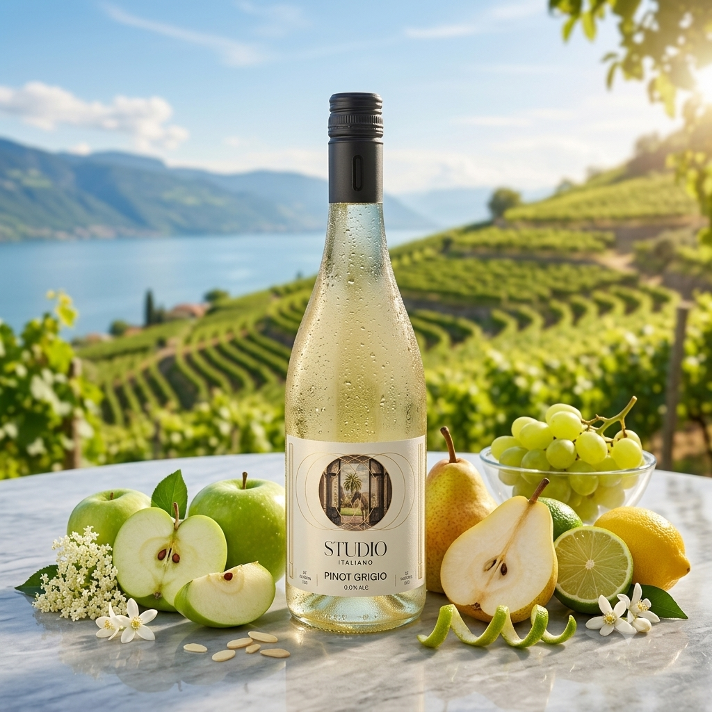 Studio Italiano - Pinot Grigio 0.0 - Alcohol-Free - Alcfree.ch