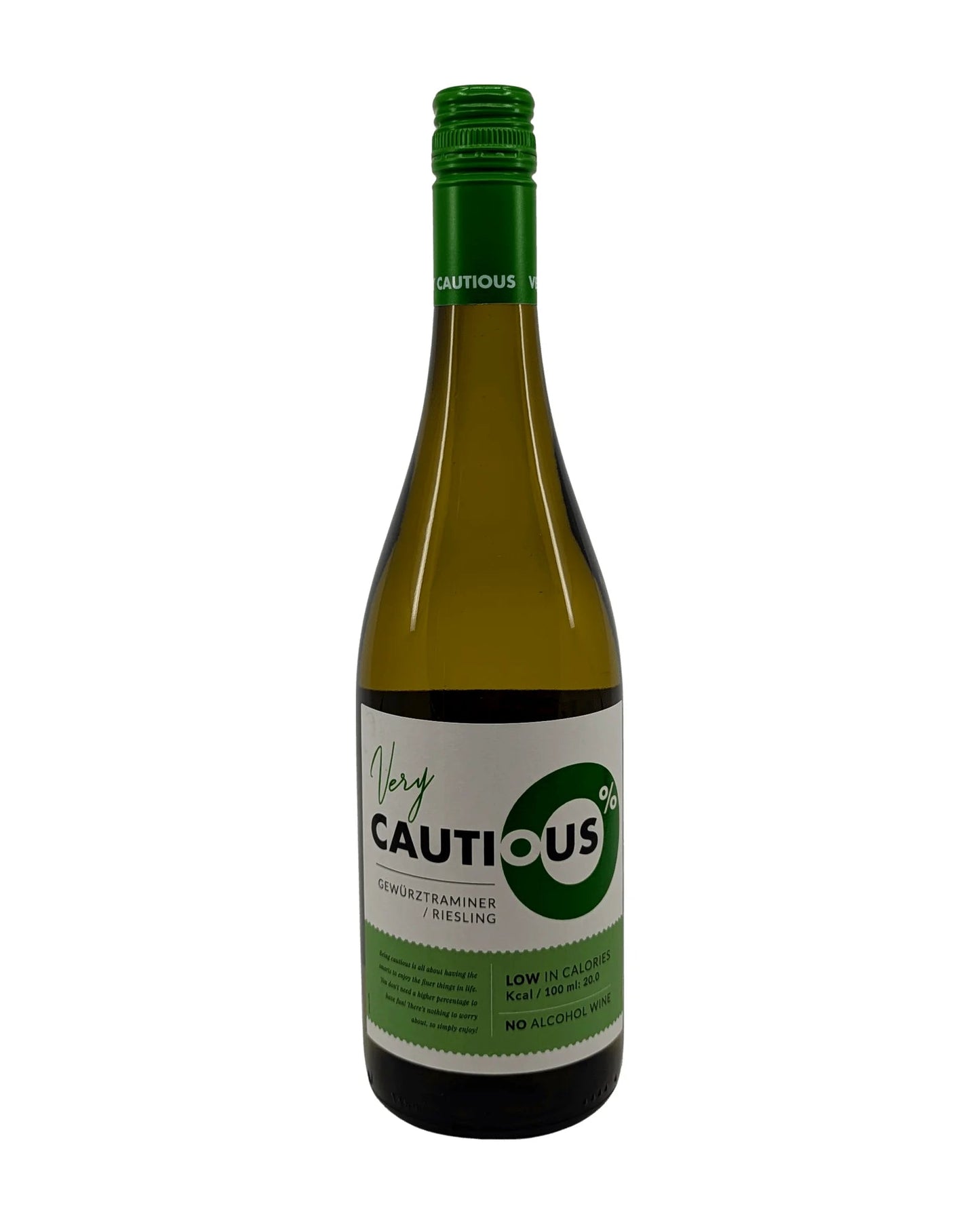 The Very Cautious One – Alcohol - Free Gewürztraminer / Riesling - Alcfree.ch
