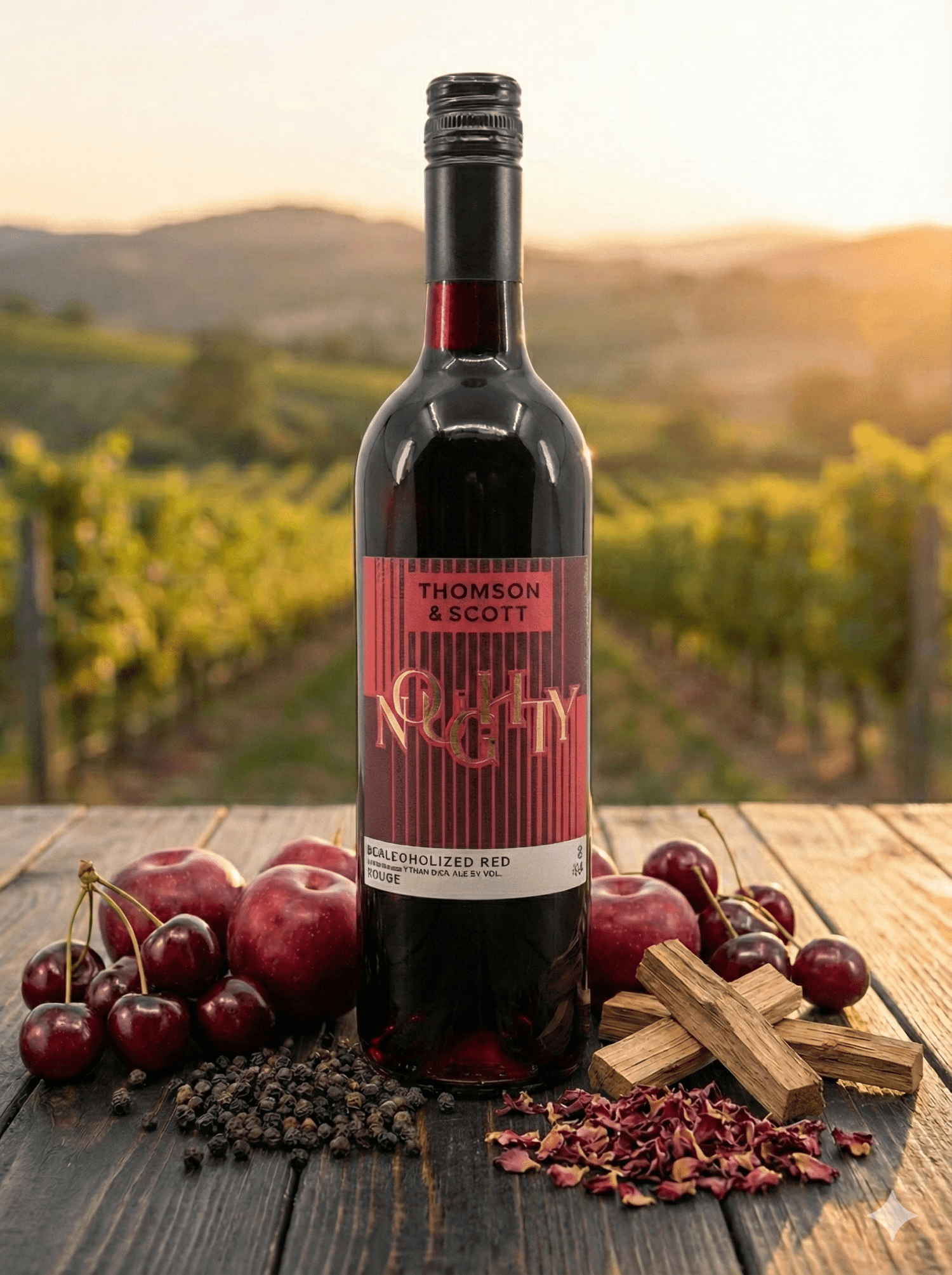 Thomson & Scott - Noughty Dealcoholized Syrah Red Wine - Alcohol - Free - Alcfree.ch