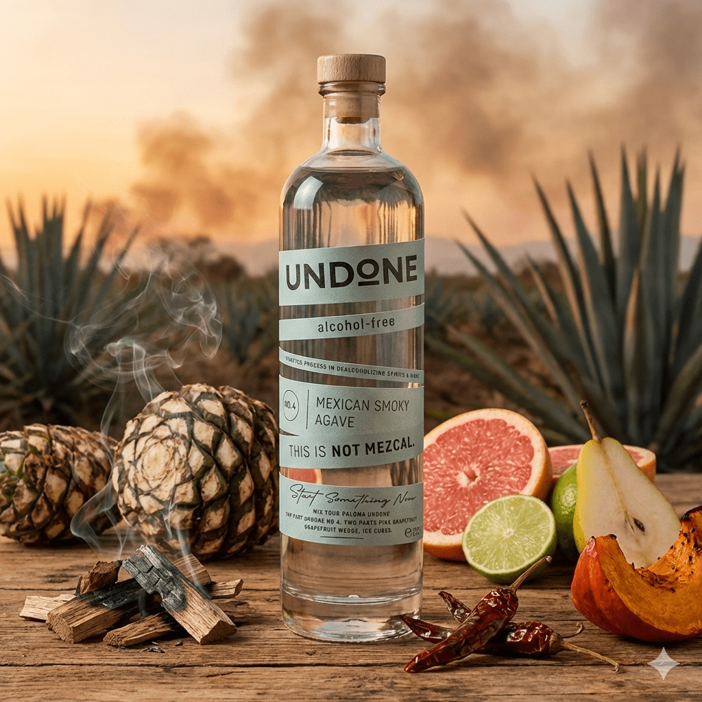 Undone No. 4 Mexican Smoky Agave - Alcohol - Free - Alcfree.ch