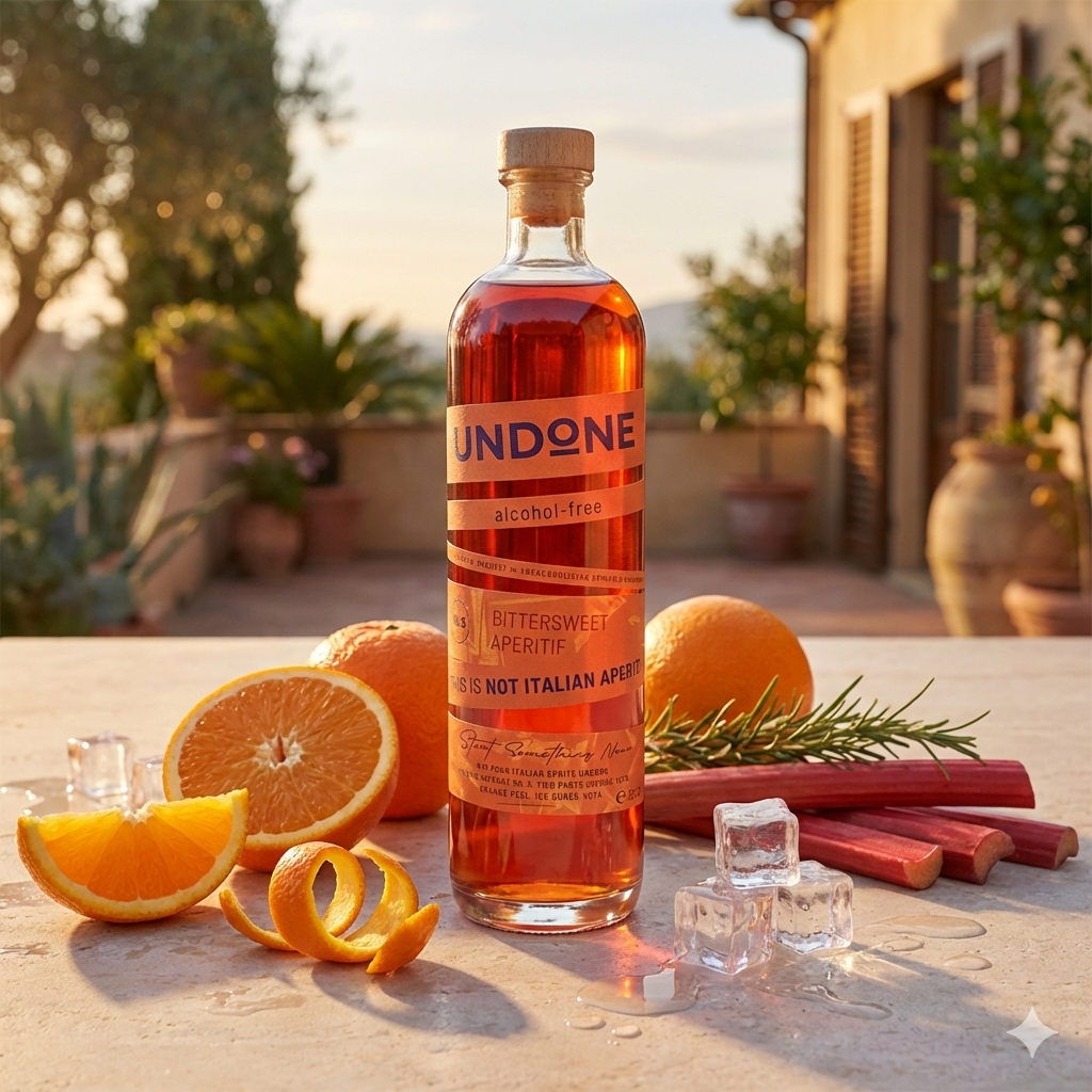Undone No. 5 Bittersweet Aperitif - Alcohol - Free - Alcfree.ch