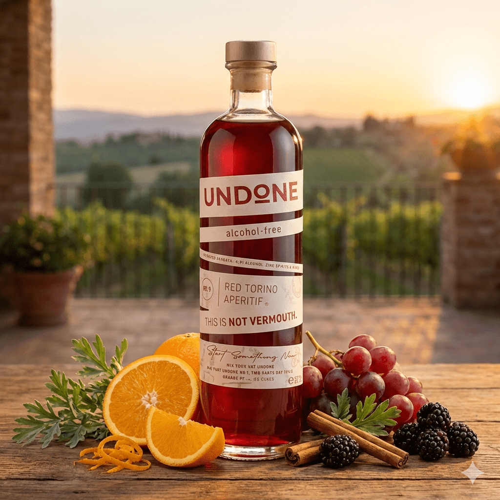 Undone No. 9 Red Torino Aperitif - Alcohol - Free - Alcfree.ch