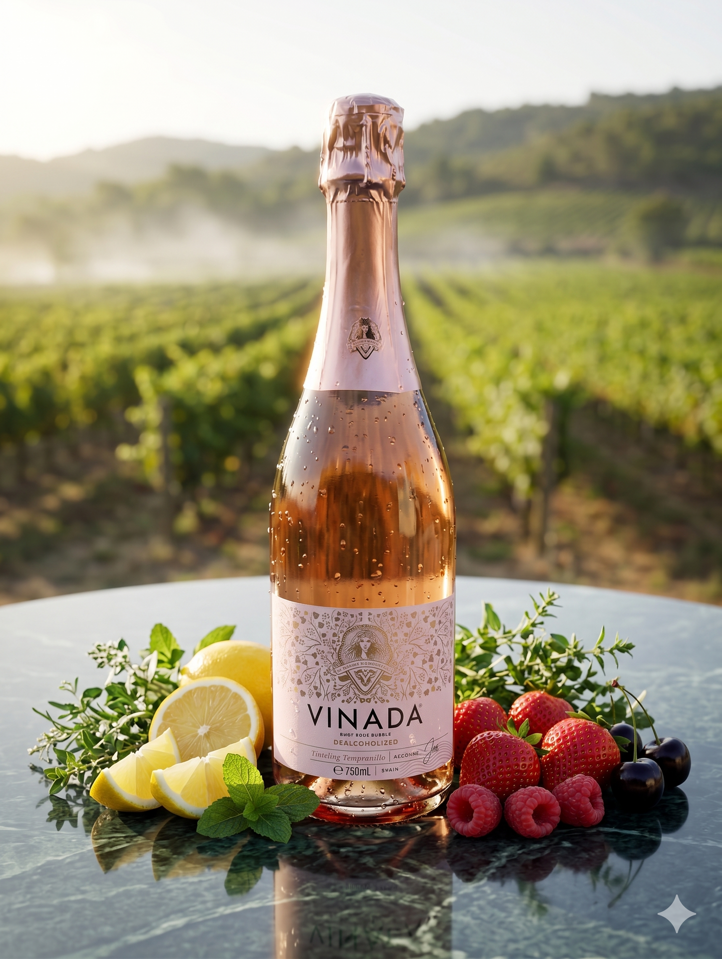 Vinada Tinteling Tempranillo Sparkling Rosé - 0.0%